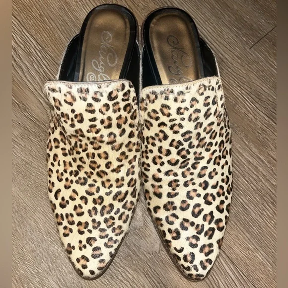 🦋Naughty Monkey Carissa Leopard flats sz 8 1/2 8.5 - Picture 3 of 5